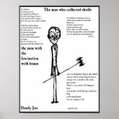 Der Mann, der Schädel gesammelt hat Poster (Vorne)