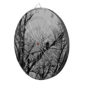 Der Mann, der Uhr nimmt Dartscheibe (Vorderseite rechts)