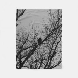 Der Mann, der Uhr nimmt Fleecedecke