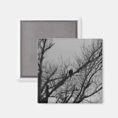 Der Mann, der Uhr nimmt Magnet (Vorderseite/Rückseite)