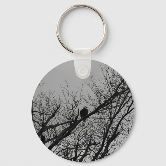 Der Mann, der Uhr nimmt Schlüsselanhänger (Vorderseite)