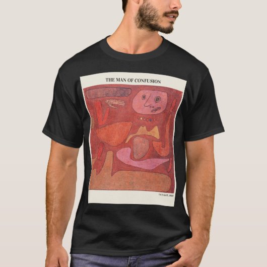 DER MANN DER VERURTEILUNG VON PAUL KLEE, Abstrakt T-Shirt (Vorderseite)