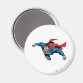 Der Mann des Comic aus Stahl Magnet (Vorderseite/Rückseite)