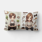 Der Mann, die Frau. 1 Kissen (Rückseite)