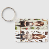 Der Mann, die Frau. 1 SCHLÜSSELANHÄNGER (Rückseite)