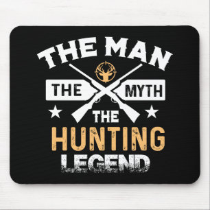 Der Mann Die Legende Die Jagd-Legende - Hirsch Mousepad