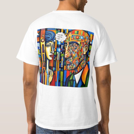 Der Mann für mich T-Shirt (Rückseite)
