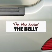 Der Mann hinter dem Bauch Autoaufkleber (Auf Auto)