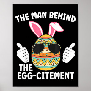 Der Mann hinter dem Ei-citement Ostervater Poster