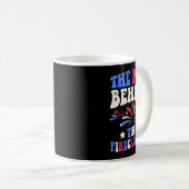 Der Mann hinter dem Feuerwerk 4. Juli Geschlecht Kaffeetasse (VorderseiteRechts)