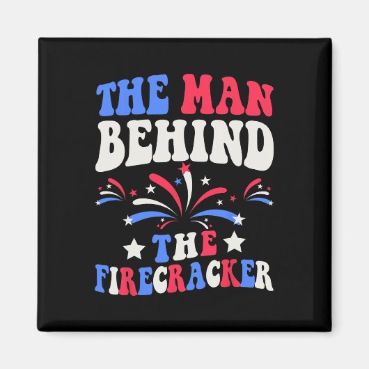 Der Mann hinter dem Feuerwerk 4. Juli Geschlecht  Magnet (Vorne)
