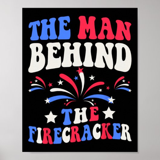 Der Mann hinter dem Feuerwerk 4. Juli Geschlecht Poster (Vorne)