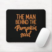 Der Mann hinter dem Kürbisgefühl Halloweenschwange Mousepad (Mit Mouse)