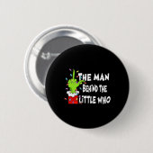 Der Mann hinter dem Little Who Shirt Weihnachten S Button (Vorne & Hinten)