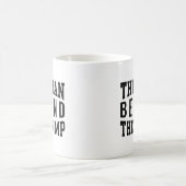 Der Mann hinter der Kluft Kaffeetasse (Mittel)