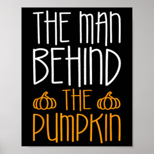 Der Mann hinter der Kürbisfallen-Saison Poster