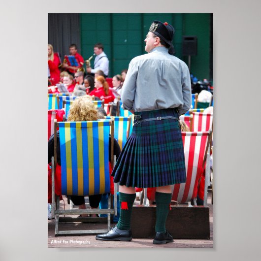 Der Mann im Kilt Poster (Vorne)