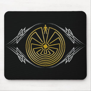 Der Mann im Maze - Gold im Stamm Mousepad
