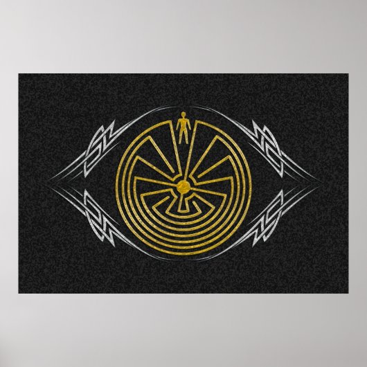 Der Mann im Maze - Gold im Stamm Poster (Vorne)