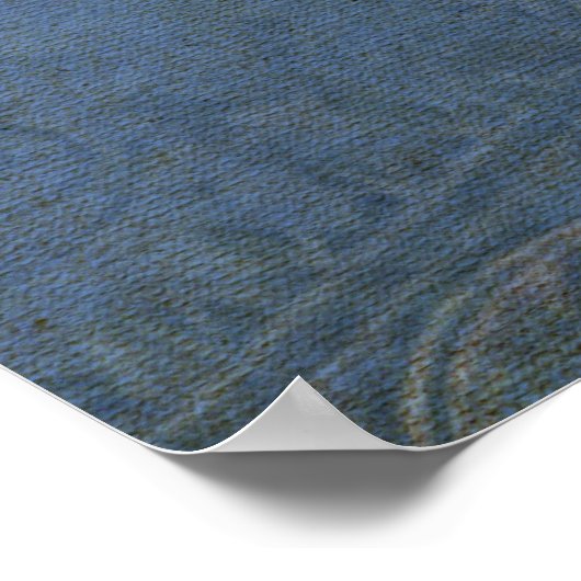 Der Mann im Maze - Silber Poster (Ecke)