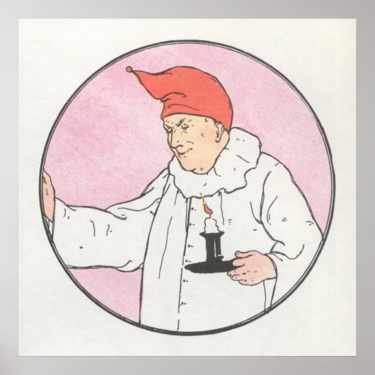 Der Mann im Mond blickte aus dem Mond Poster (Vorne)