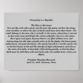 Der Mann in der Arena Poster (Vorne)