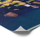 Der Mann in der Arena Poster (Ecke)