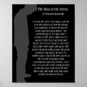 Der Mann in der Arena Poster (Vorne)