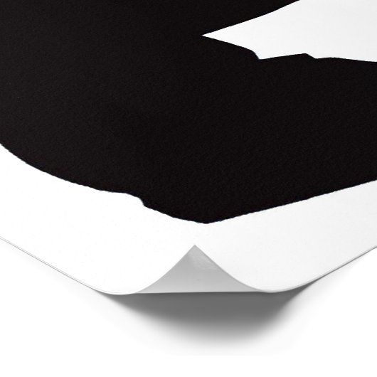 Der Mann in der Arena Poster (Ecke)