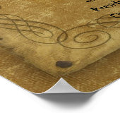 "Der Mann in der Arena" Theodore Roosevelt Poster (Ecke)