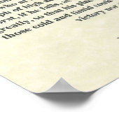 Der Mann in der Arena Zitat von Theodore Roosevelt Poster (Ecke)