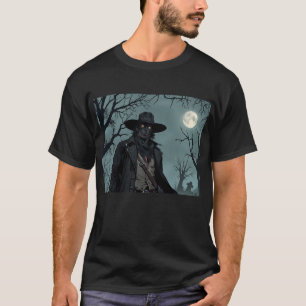 Der Mann in Schwarz T-Shirt