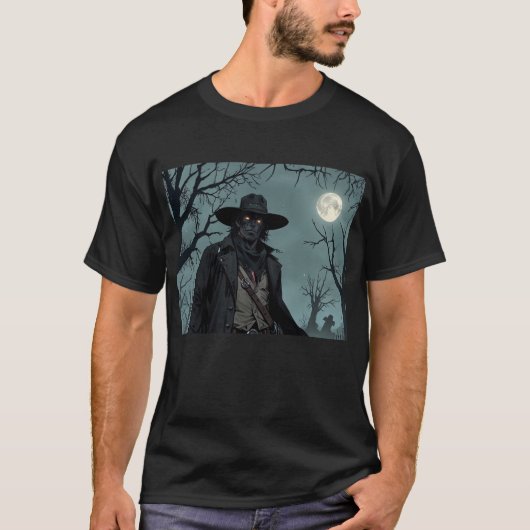 Der Mann in Schwarz T-Shirt (Vorderseite)
