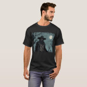 Der Mann in Schwarz T-Shirt (Vorne ganz)
