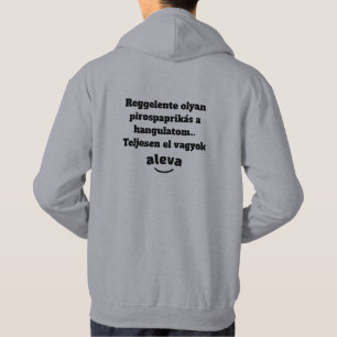 Der Mann ist völlig deprimiert, langer Ärmel Hoodie