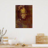 Der Mann mit dem Goldenen Helm Poster (Küche)