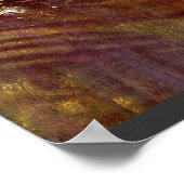 Der Mann mit dem goldenen Helm. Poster (Ecke)