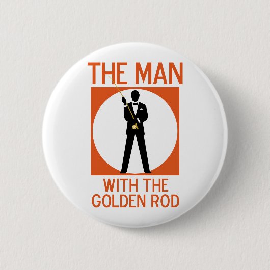 Der Mann mit dem goldenen Rod Button (Vorderseite)