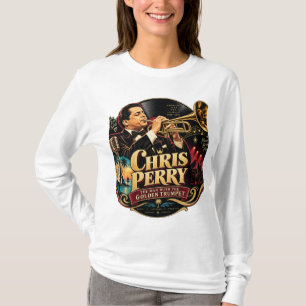- Der Mann mit dem goldenen Trompete T-Shirt