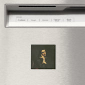 Der Mann mit dem Ledergürtel Magnet (In Situ (Geschirrspüler))
