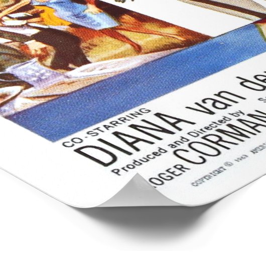 Der Mann mit dem Poster der Röntgenaugen-Science F (Ecke)