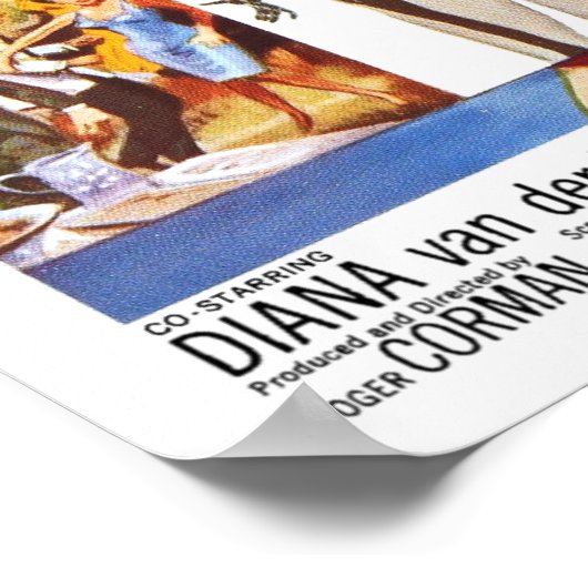 Der Mann mit X-Ray-Augen Poster (Ecke)