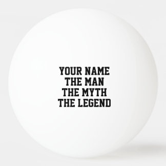 Der Mann Mythos der Legende lustige Tischtennis-Ge Tischtennisball