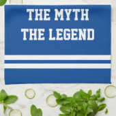 Der Mann Mythos legendäre Küchenhandtuch Geschenk  Geschirrtuch (Gefaltet)