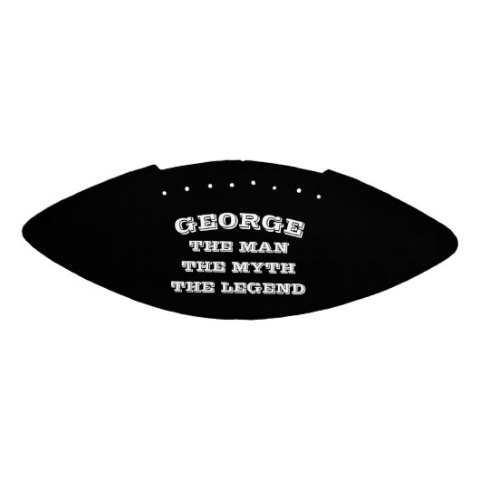 Der Mann Mythos Legende Custom Mini Football Gesch (Panel)