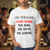 Der Mann Mythos Legende in Shirt für 50. Geburtsta