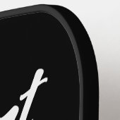 Der Mann Mythos Legende lustige benutzerdefinierte Pickleball Schläger (Linke Seite)