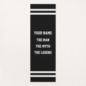 Der Mann Mythos Legende lustige Yoga-Matte für Män Yogamatte (Vorderseite)