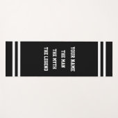 Der Mann Mythos Legende lustige Yoga-Matte für Män Yogamatte (Vorderseite (Horizontal))