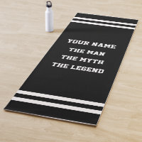 Der Mann Mythos Legende lustige Yoga-Matte für Män